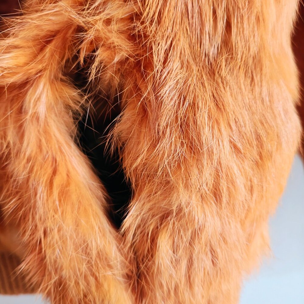 Vintage 70's Fur Bomber Jacket - Picture 9 of 9